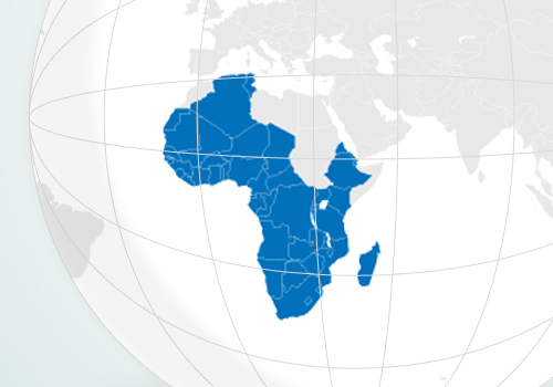 Mapa Index Medicus Africano (AIM)